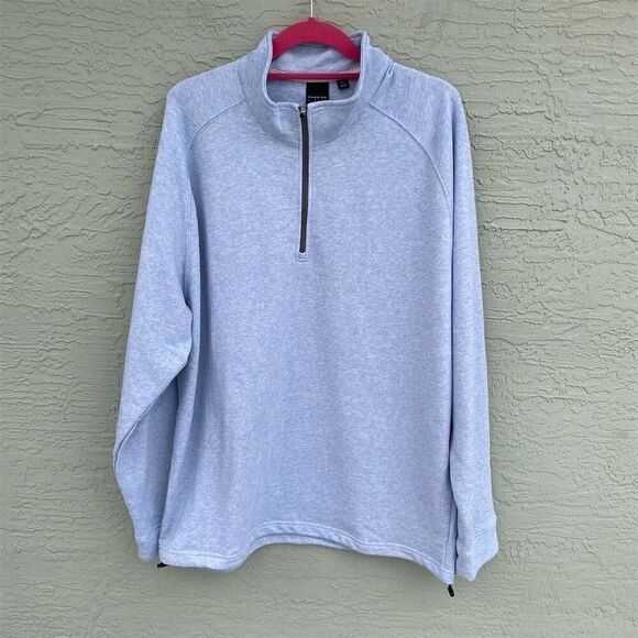 Dunning Men's 1/4 Zip Sweater Blue 2XL - Picture 1 of 10